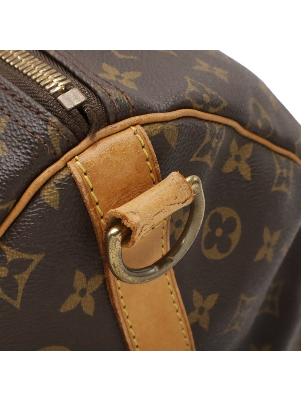Louis Vuitton Monogram Keepall Bandouliere 55 Boston Bag Travel Purse 2-Way - Picture 7 of 9
